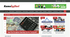 Desktop Screenshot of kamuiscileri.net